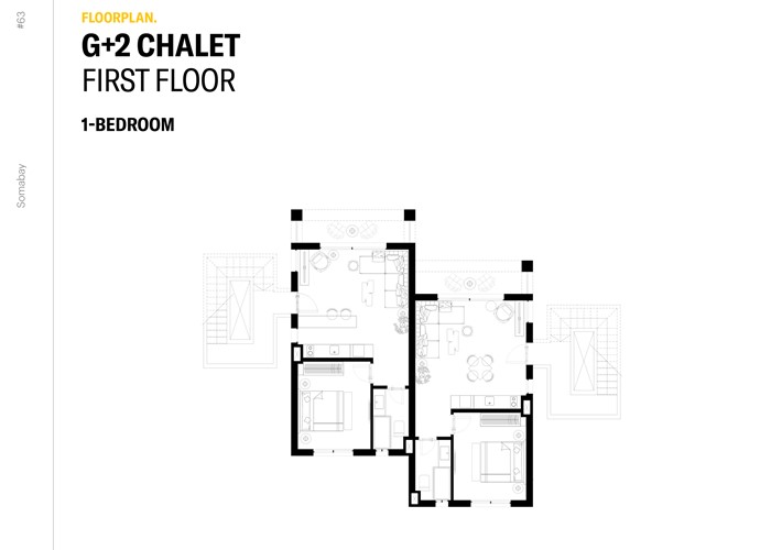 For sale 1 BR Chalet with shared pools - 6
